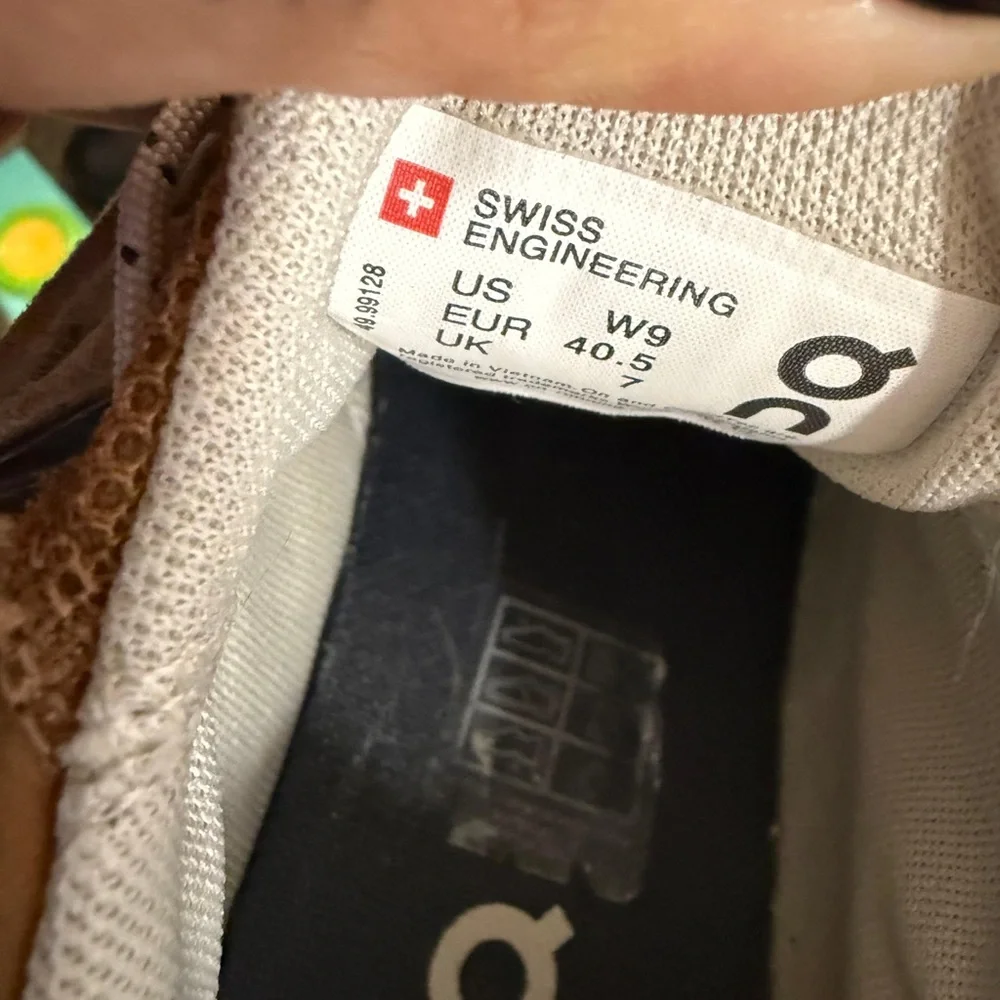 On cloudsway Stylish Women's Athletic Shoes in Tan and Gray - Picture 7 of 7